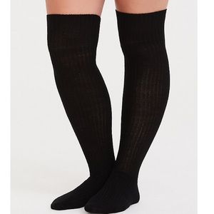 Torrid Ribbed Thigh High Socks
